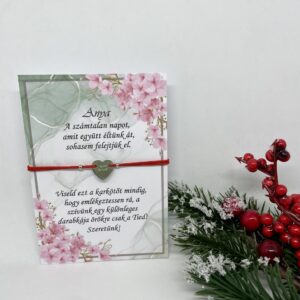 Legjobb Anya - feliratos zsinór karkötő