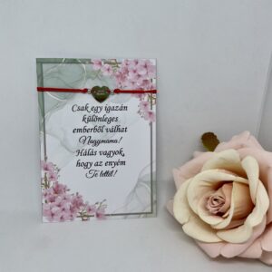 Legjobb Mama! - feliratos zsinórkarkötő