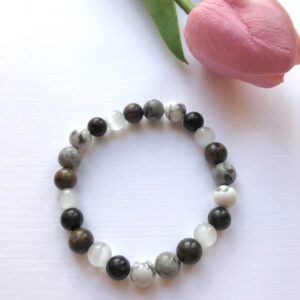 Sophia grey luxe karkötő