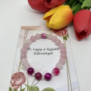 Te vagy a legjobb Édesanya! - karkötő kísérőkártáyval
