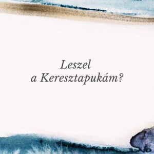 keresztapa felkérő kártya